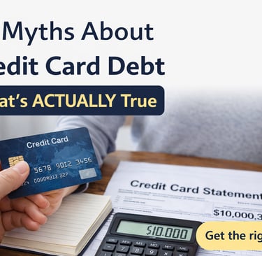 Myths About Credit Card Debt — What’s Actually True_cleareveryday,com