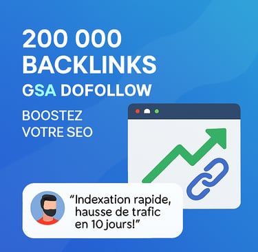 200 000 Backlinks GSA Dofollow