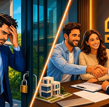Real estate agent loses client to direct builder booking - why homebuyers skip realtors and book fla