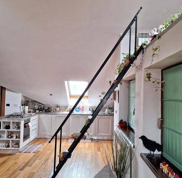 Scale in ferro battuto Valsusa