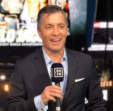 Ricardo Celis boxing commentator DAZN Telefutura solo boxeo