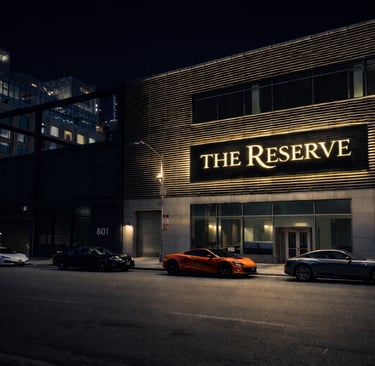 The Reserve NYC: 801 11th Ave luxury car storage.