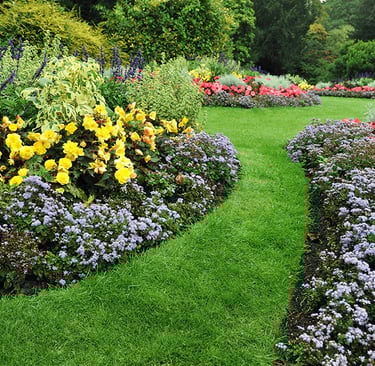 flower bed installation in Baton Rouge Louisiana 