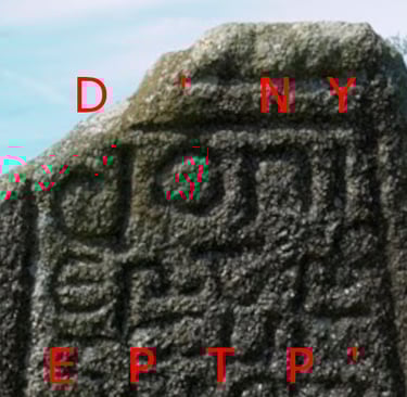 King Doniert's Stone lines 1 and 2