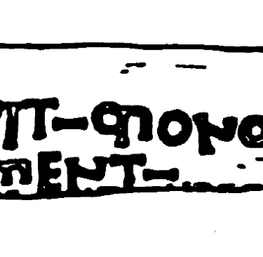 Santon 505 Runestone as drawn in Macalister's book