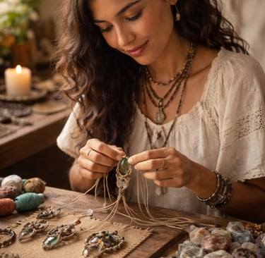 NIÑA HACIENDO TALLER 