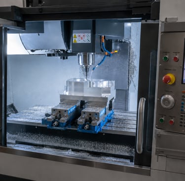 Fresatura CNC Verona a 3 assi per prototipi e componenti meccanici su misura