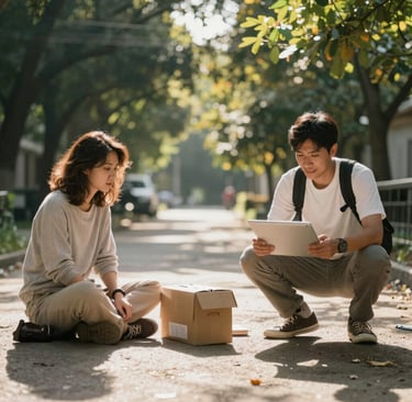 Bright living room with modern inventory