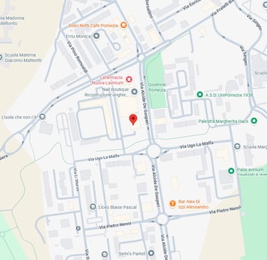 Dove ci troviamo - Via Ugo La Malfa 2 Pomezia