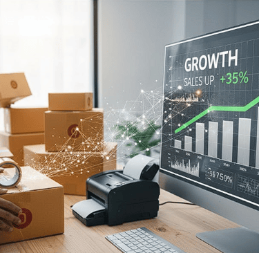 E-commerce strategy showing a proven method for selling products online.