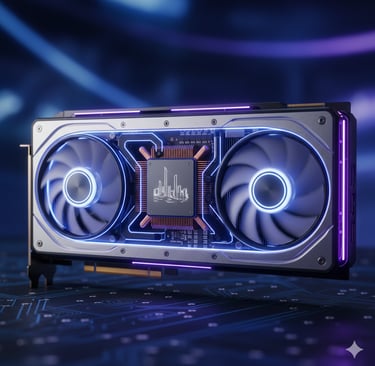 GPU imagem gerada por ia