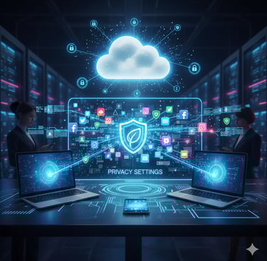 celular + notebook + nuvem