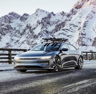 Lucid Air Foto/Divulgação da marca