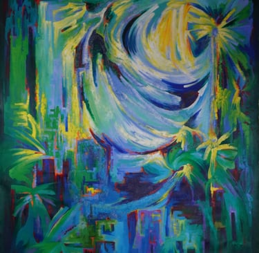 "Hope" draws its inspiration from nature and the invisible forces that inhabit it,