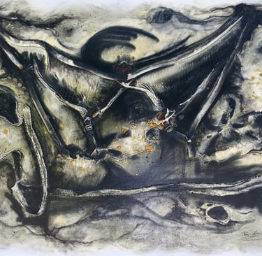 The emancipated woman, 2007, Mixed media on Canvas, 36 W x 24 H x 1.2 D in