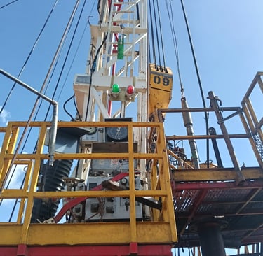 Descensos no controlados de bloques viajeros en Workover y perforación