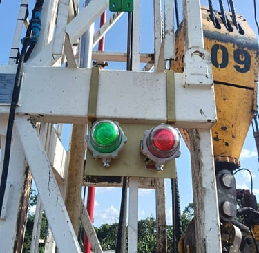 sistema de alerta y prevención a todo el personal en operaciones