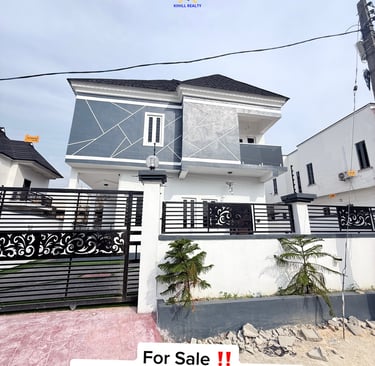 For Sale: 4-Bedroom Fully Detached Duplex with BQ – Ajah