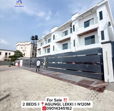 For Sale: 2-Bedroom Apartment in Agungi