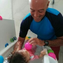 clases de natación para niños pequeños en Merida Yucatan Mexico