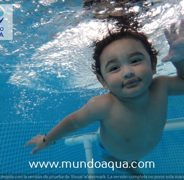 clases de natacion para bebes y niños en Merida Yucatan Mexico