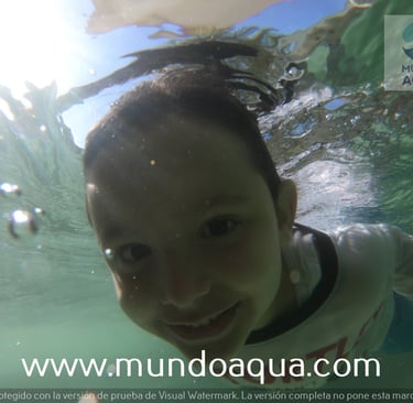 Swimming for Babies in Mérida Yucatán México