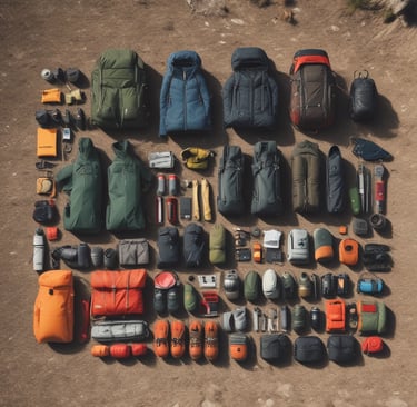 assorted hand tools on gray concrete floor