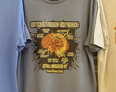 Funny padel t-shirts