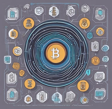 A wooden block spelling crypt on a table