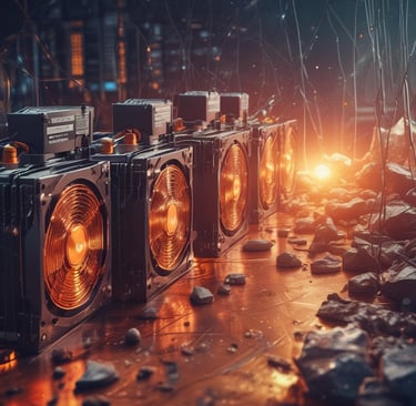 A wooden block spelling crypt on a table