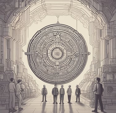 A wooden block spelling crypt on a table