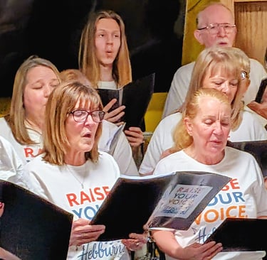 Raise Your Voice Hebburn at The Lodge Care Home, South Shields