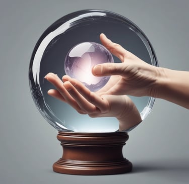 Soft glowing tarot cards laid out on a wooden table, evoking mystery and insight.