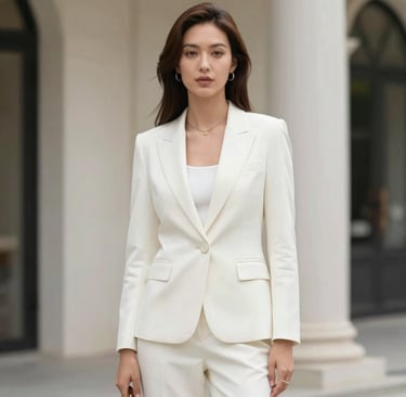 woman wearing black crew-neck shirt