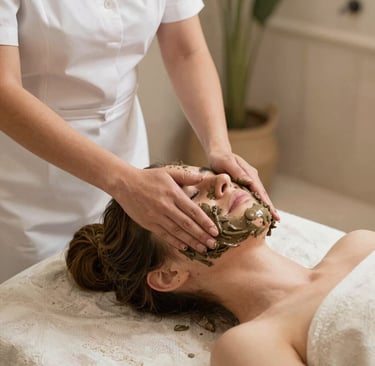 A bridal makeup look featuring soft, elegant tones and flawless finish.