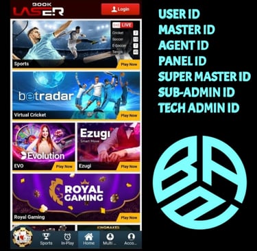Laser Book Betting ID: Master ID और Admin ID के साथ सुरक्षित व्यापार की शुरुआत करें