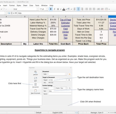 Landscape Estimating Software