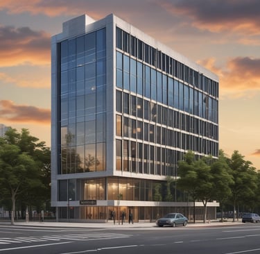 A friendly multilingual bank advisor assisting a client during an account opening.