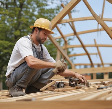 a man in overalls and overalls, a knife sharpe sharpe sharpe sharpe sharpe