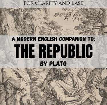 The cover of The Republic modernized by Rev J Morgan