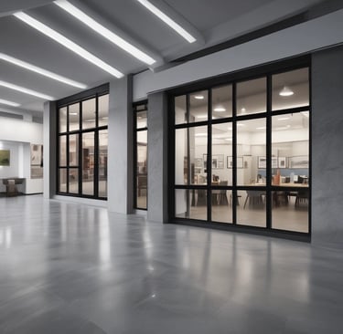 An elegant villa surrounded by greenery.