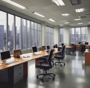 A spacious office space in Cajicá.