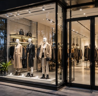 Nettoyage de vitrine