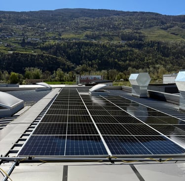 Nettoyage de panneaux solaires