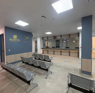 diseño de espacios hospitalarios en Colombia