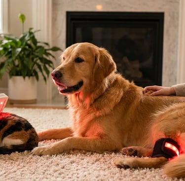 Can Pets Use Red Light Therapy? Safe Home Use Guide for Dogs and Cats