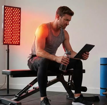 Red Light Therapy Tips for Men: Faster Muscle Recovery & Better Performance
