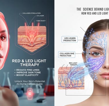 The Science Behind Light Therapy in Skincare: How Red and LED Light Rejuvenate Your Skin