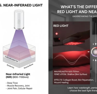 What’s the Difference Between Red Light and Near-Infrared Light Understanding the Basics of Light T