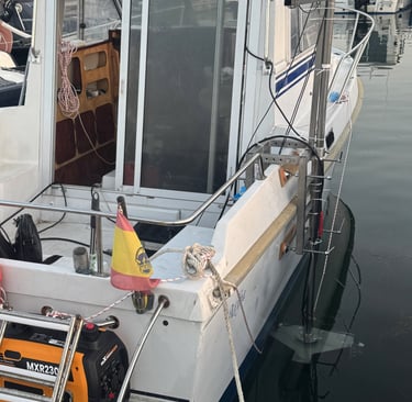 embarcación para batimetrías